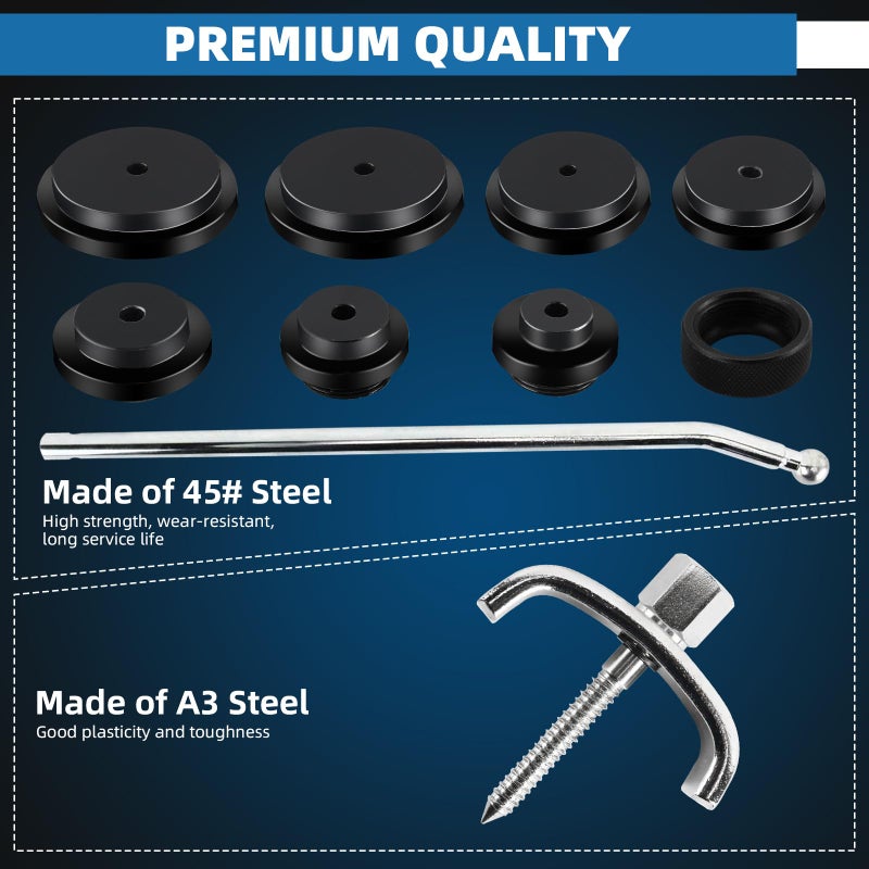 FreeTec Frost Plug Installer Remover Tool Set - Image 5